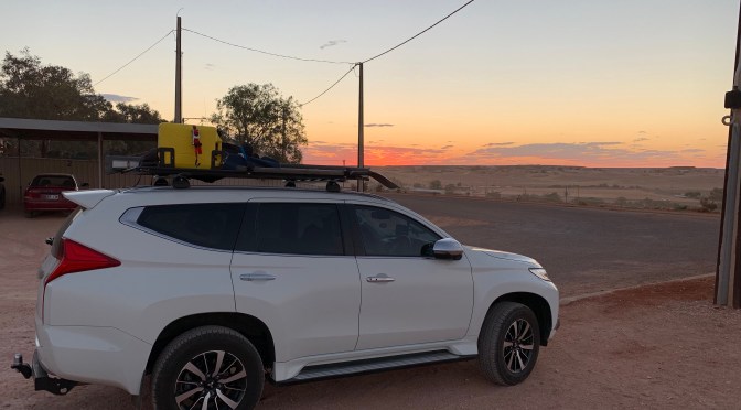 Time for a vehicle upgrade. Patrol to Pajero